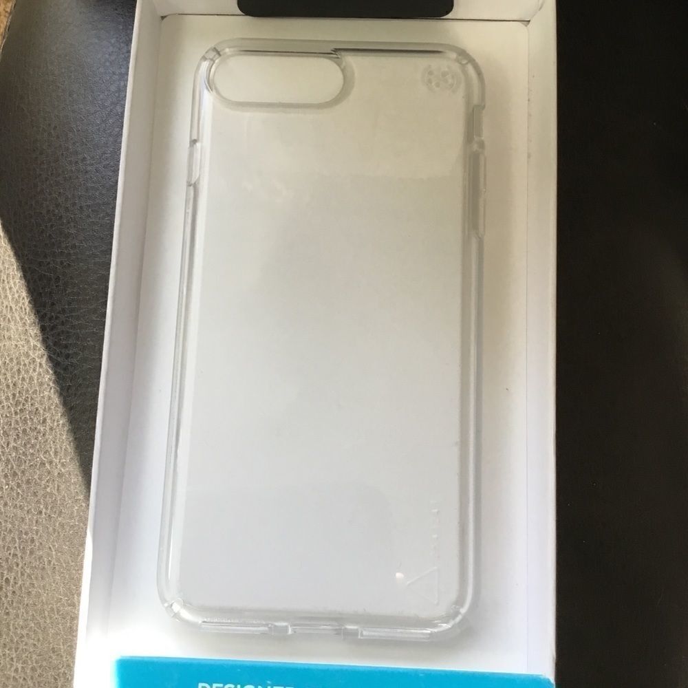 Speck Presidio Clear iPhone 7+ Case (G)